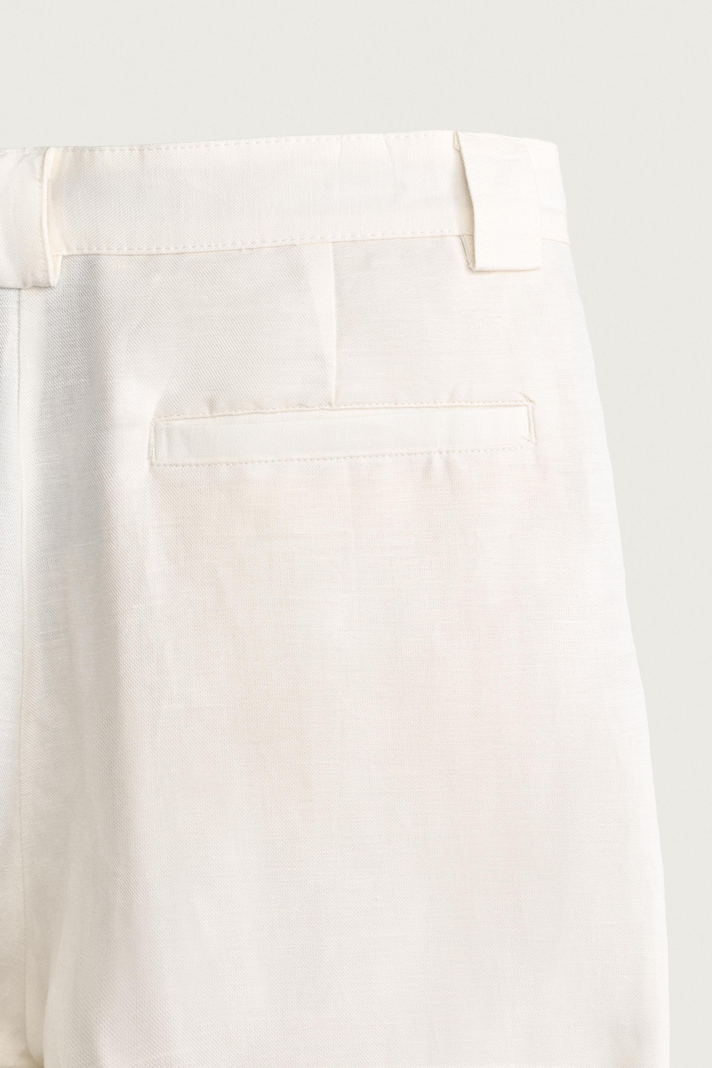 БРЮКИ СВОБОДНОГО КРОЯ ИЗ ЛЬНА И ВИСКОЗЫ — ZARA