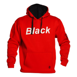 Мужская кофта теннисная Black Crown Jaca Hoody - Red