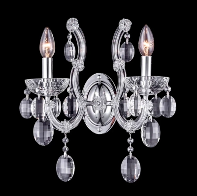 Бра Crystal Lux HOLLYWOOD AP2 CHROME 2010/402