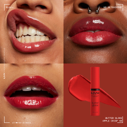 NYX Professional Makeup Butter Gloss - Блеск для губ оттенок 40 Apple Crisp, 8 ml