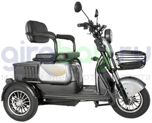 Электроскутер IKINGI SIBTRIKE 1000W (60V/25Ah) - Серый фото №7