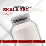 Нитки некрученые Gutermann Skala 360 (5000 метров), 1 кат. | _111 айвори