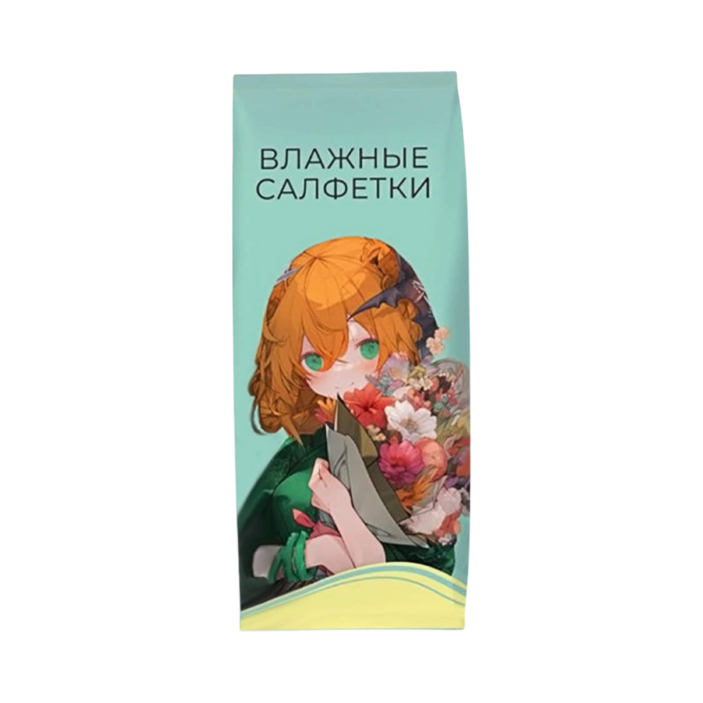 i.Шоу-Бокс Влажные салфетки Аниме 8шт. 1/36шт