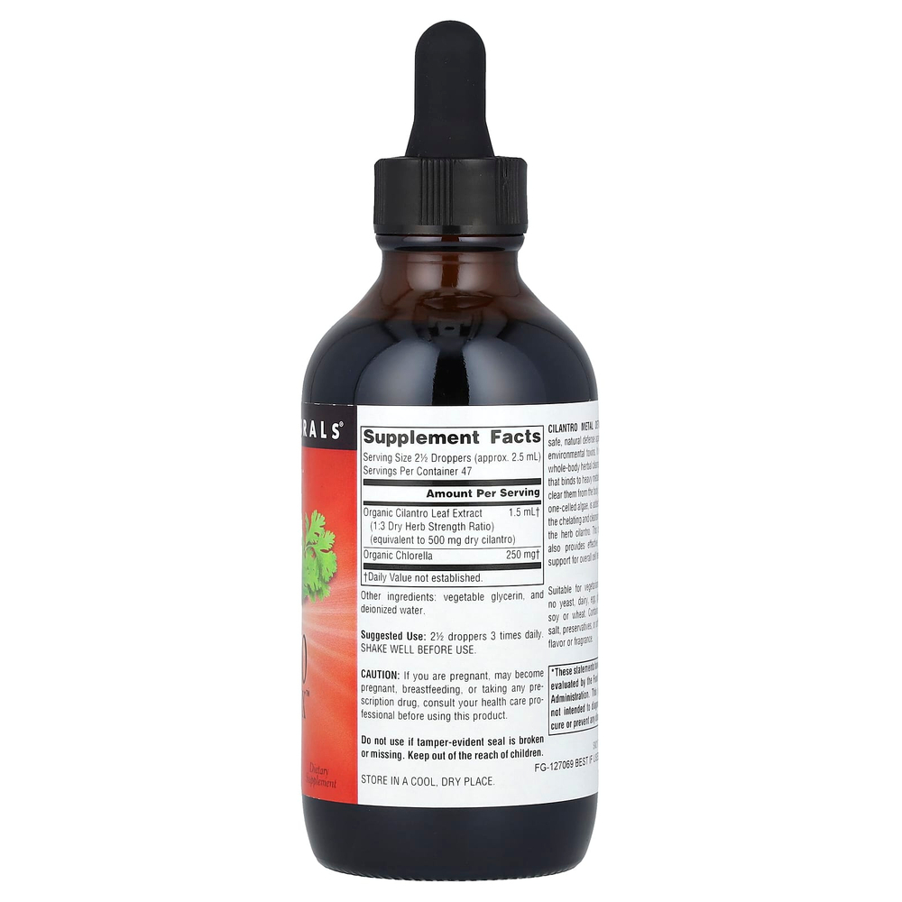 Source Naturals, Cilantro Metal Detox ™ с хлореллой, 118,28 мл (4 жидк. унц.)