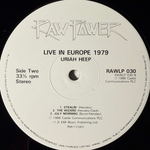 Uriah Heep – Live In Europe 1979 2LP (Англия 1986г.) Т