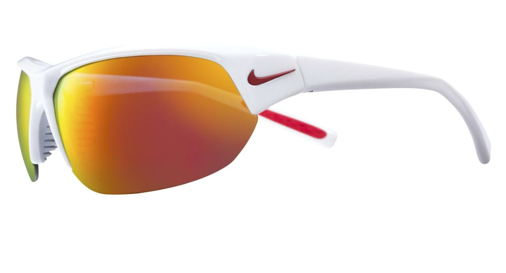 Теннисные очки Nike Skylon Ace NN - white/grey red mirror