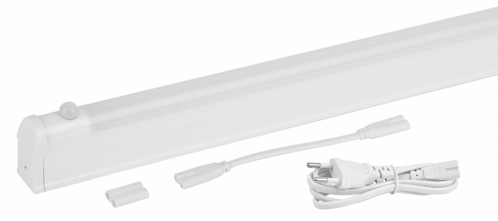 Линейный светодиодный светильник ЭРА LLED-02-16W-4000 16Вт 4000K L1172 с дат движения  Б0019786