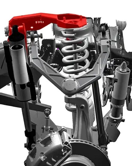 Комплект кронштейнов для переднего байпасного амортизатора на Ram TRX 2021-2024 РАМ