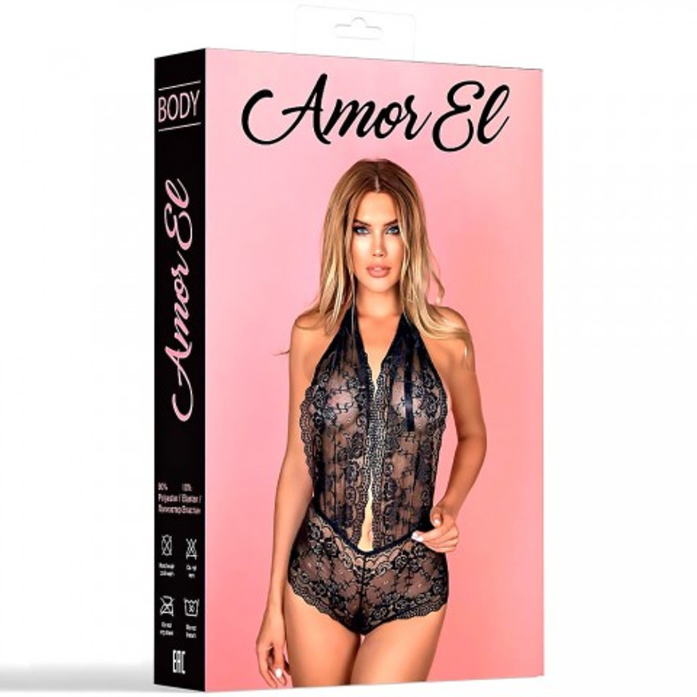 Боди эротический кружевной Amor El Aurea S/M