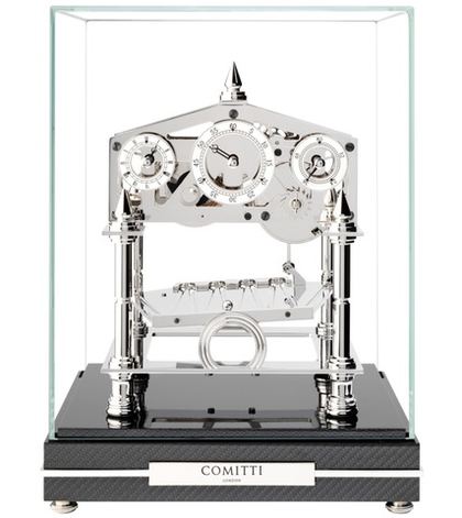 Часы-скелетон настольные Comitti S203S The Congreve