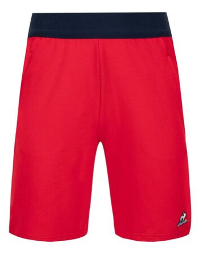 Мужские теннисные шорты Le Coq Sportif Training Perf Short Coton No.1 M - rouge electro