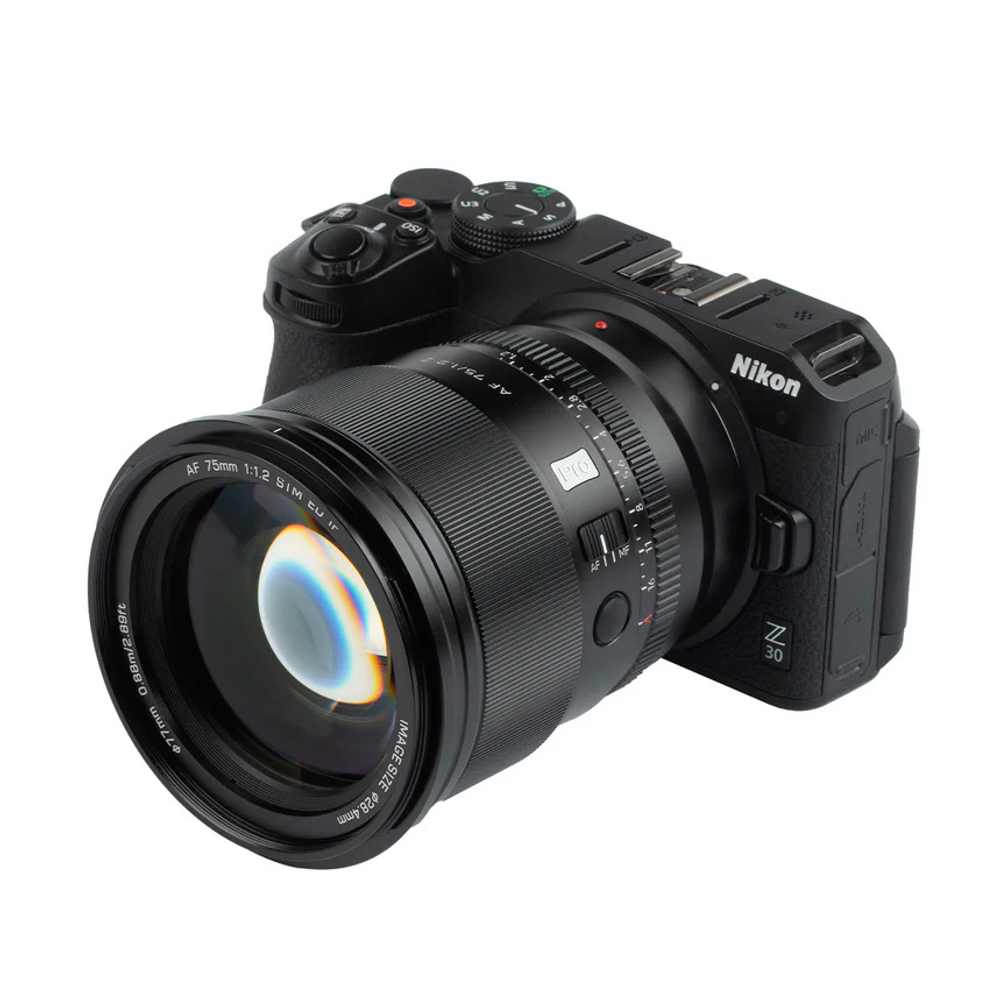 Объектив Viltrox AF 75mm f/1.2 Nikon Z