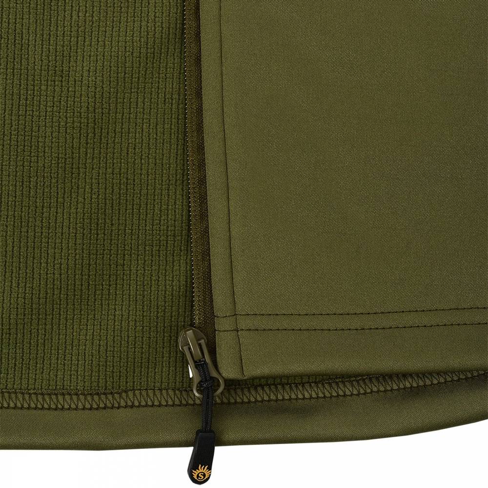 Толстовка мужская "Hunter", softshell, оливковый /olive, ХСН