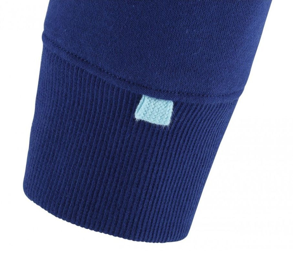 Мужская теннисная кофта Babolat Exercise Hood Sweat Men - небесный