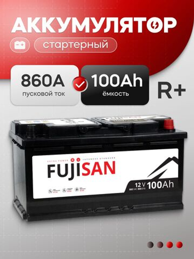 100 Ah FUJISAN Extra Power R+