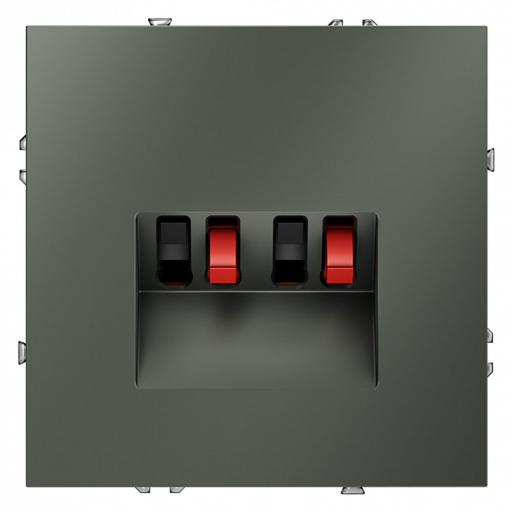 Розетка акустическая без рамки Voltum S70 VLS060306