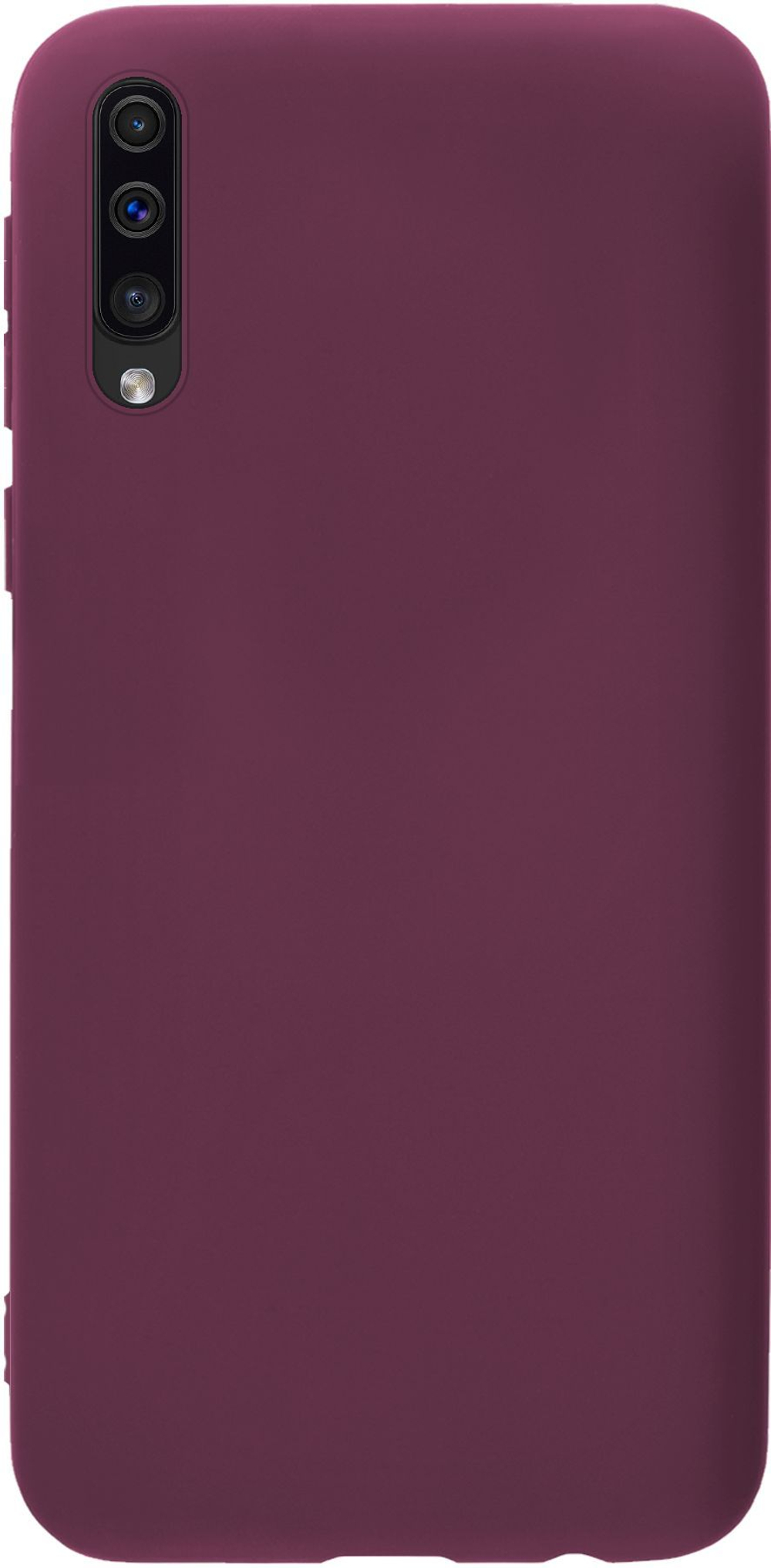 Мягкий Soft Touch чехол из силикона для SAMSUNG GALAXY A50 / 50s / 30s с бархатной подкладкой