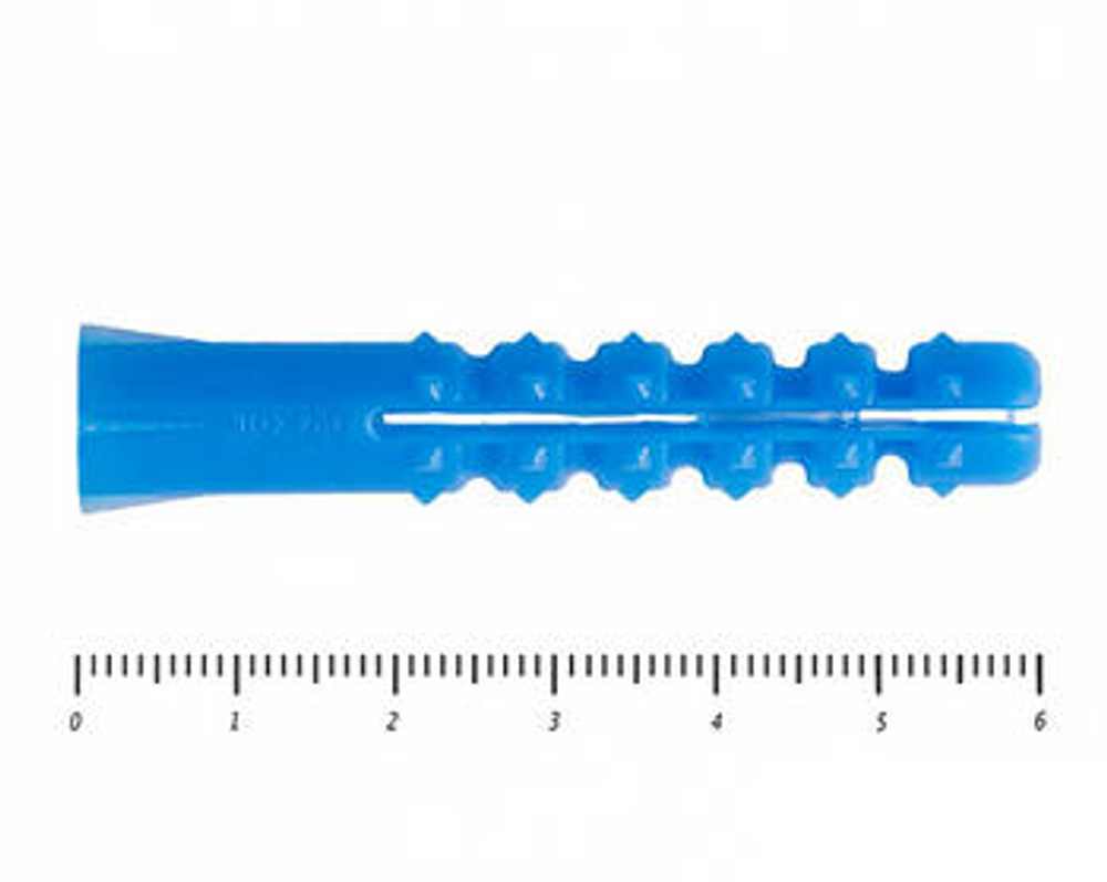ZITAR-4D651E172D Дюбель распорный с шипами усиленный (фасовка), размер 6, длина 60, Все производители