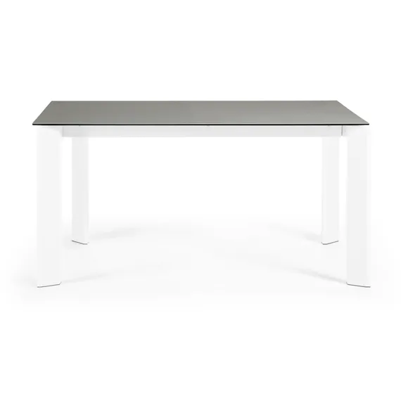 Стол Atta 160 (220) x90 белый керамика