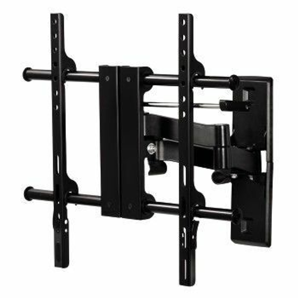 Кронштейн для телевизора Hama (00108730) черный 23"-50" макс.45кг настенный поворотно-выдвижной и наклонный