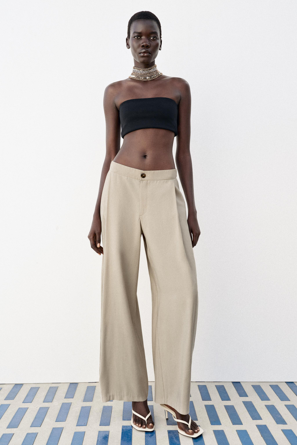СВОБОДНЫЕ БРЮКИ BARREL — ZARA