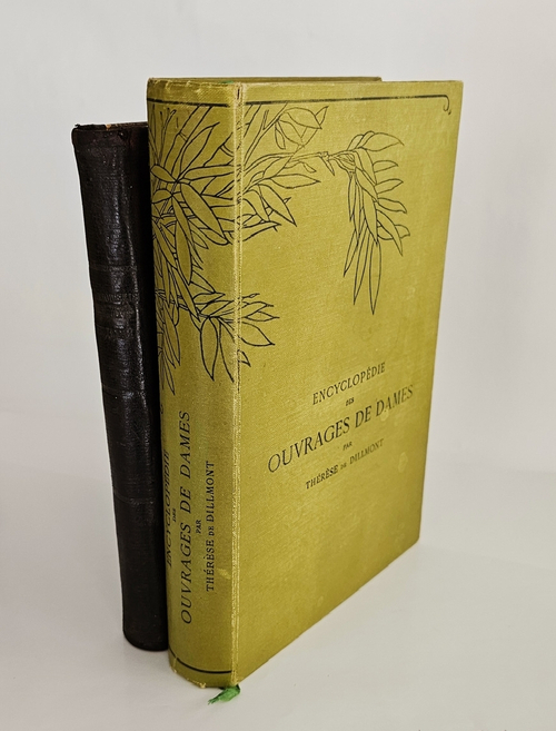 "Encyclopedie des ouvrages de dames. Nouvelle ed. revue et augmentee (Энциклопедия женских рукоделий)". Dillmont, Therese de. (Тереза де Дильмон). 1910г.