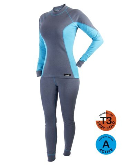 Термобелье женское Norfin LADY BASE AQUAMARINE 03 размер L