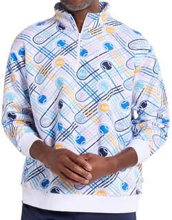 Мужская теннисная толстовка Australian Open Quarter Zip Fleece
