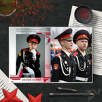 PSD-Шаблон фотокниги "Отечество"