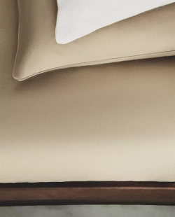 ZARA HOME ПРОСТЫНЯ ИЗ ПЕРКАЛЯ (КОЛИЧЕСТВО НИТЕЙ 300), БЕЖЕВЫЙ