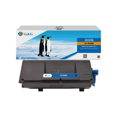 Тонер-картридж G&G, аналог Kyocera TK-3060 для Ecosys M3145idn/M3645idn (14.5K)
