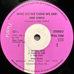 Deep Purple - Who Do We Think We Are (Скандинавия 1973г.)