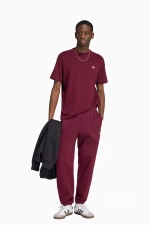 Штаны adidas Originals Trefoil Essentials Regular Fleece - бордовый