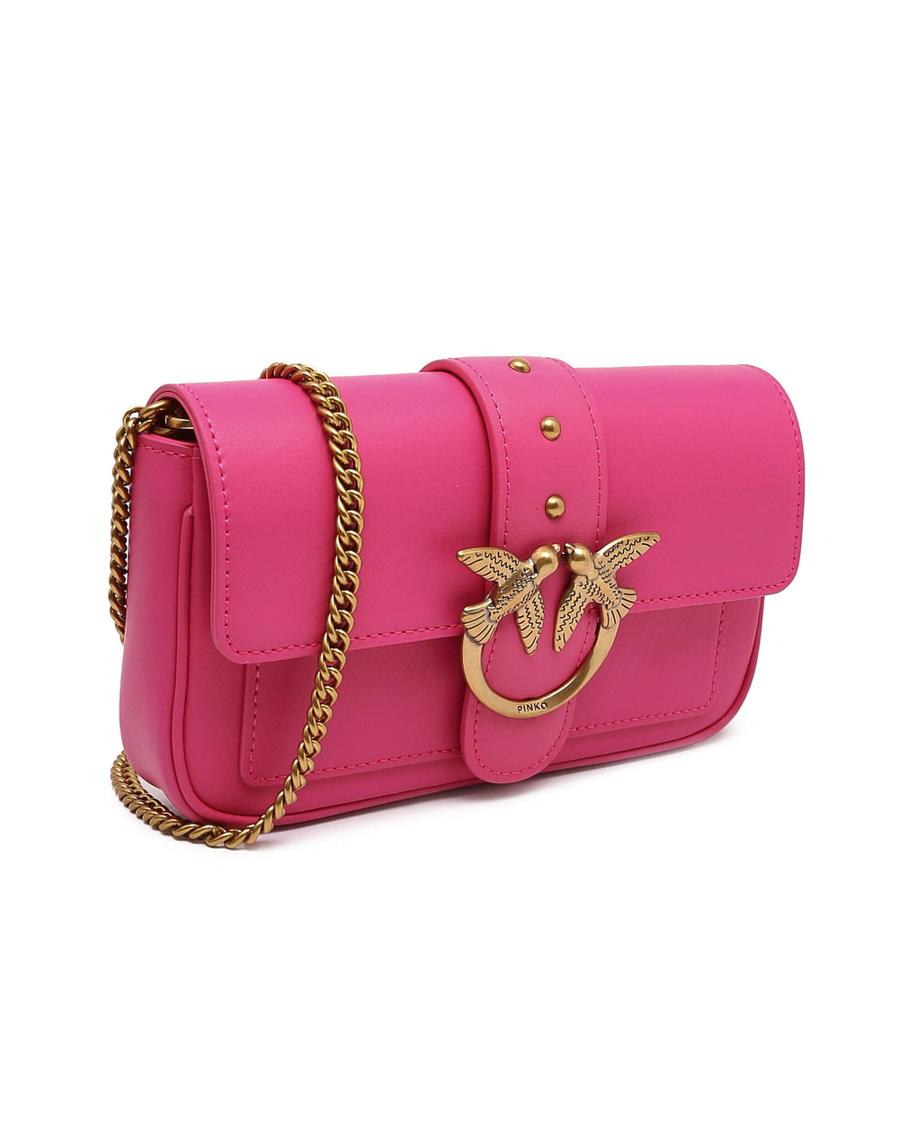 Кожаная сумка через плечо LOVE ONE POCKET C Pinko - розовый(100061 A0F1)