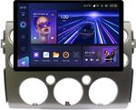 Магнитола для Toyota FJ Cruiser 2005-2022 (рамка серая) - Teyes CC3-2K монитор 13", QLED+2K, Android 10, Быстрая, 4G SIM-слот, CarPlay