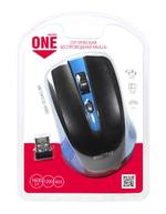 Мышь беспроводная Smartbuy SBM-352AG-BK Blue/Black