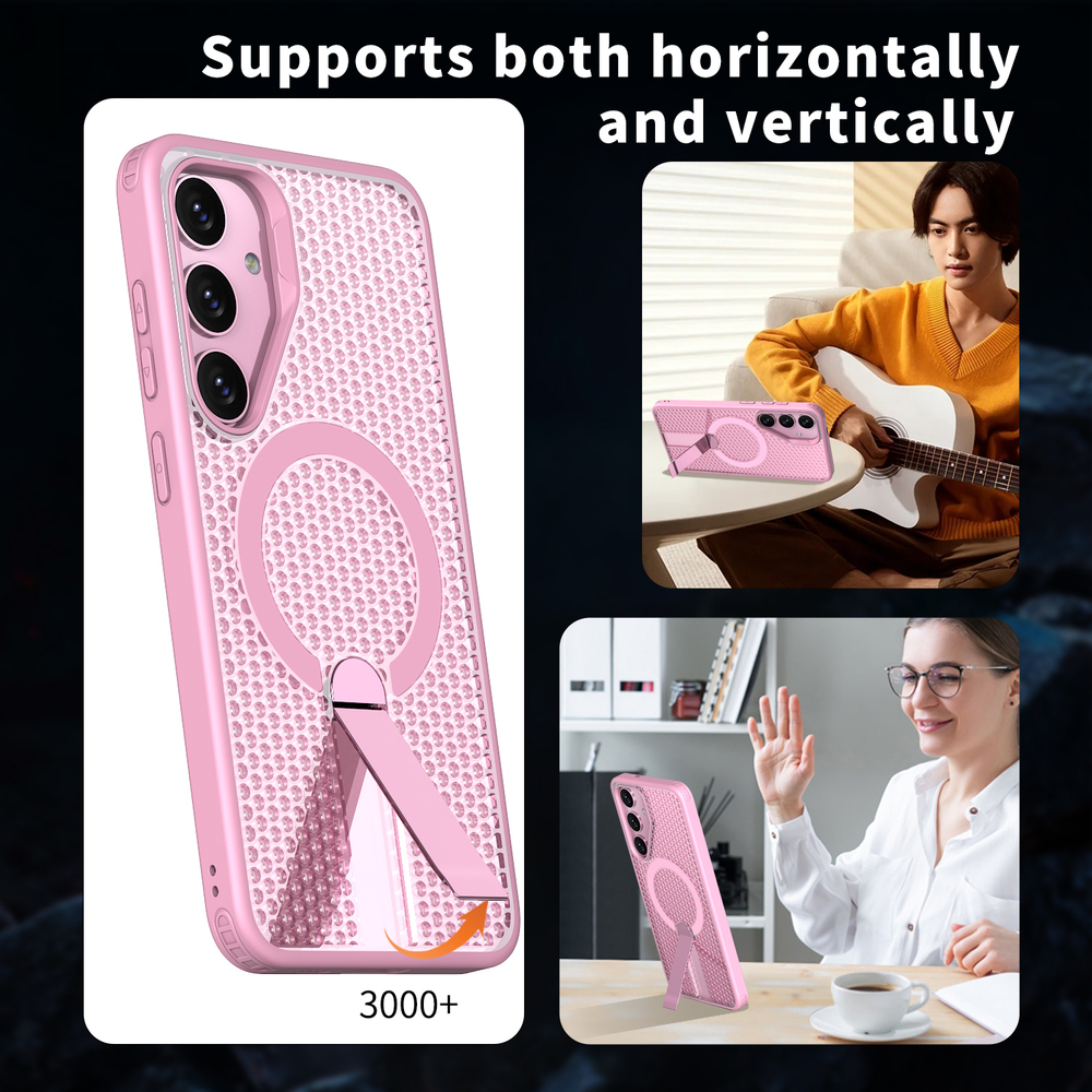 Прозрачный чехол Mesh Pro Magnetic Case для Samsung Galaxy S26 FE