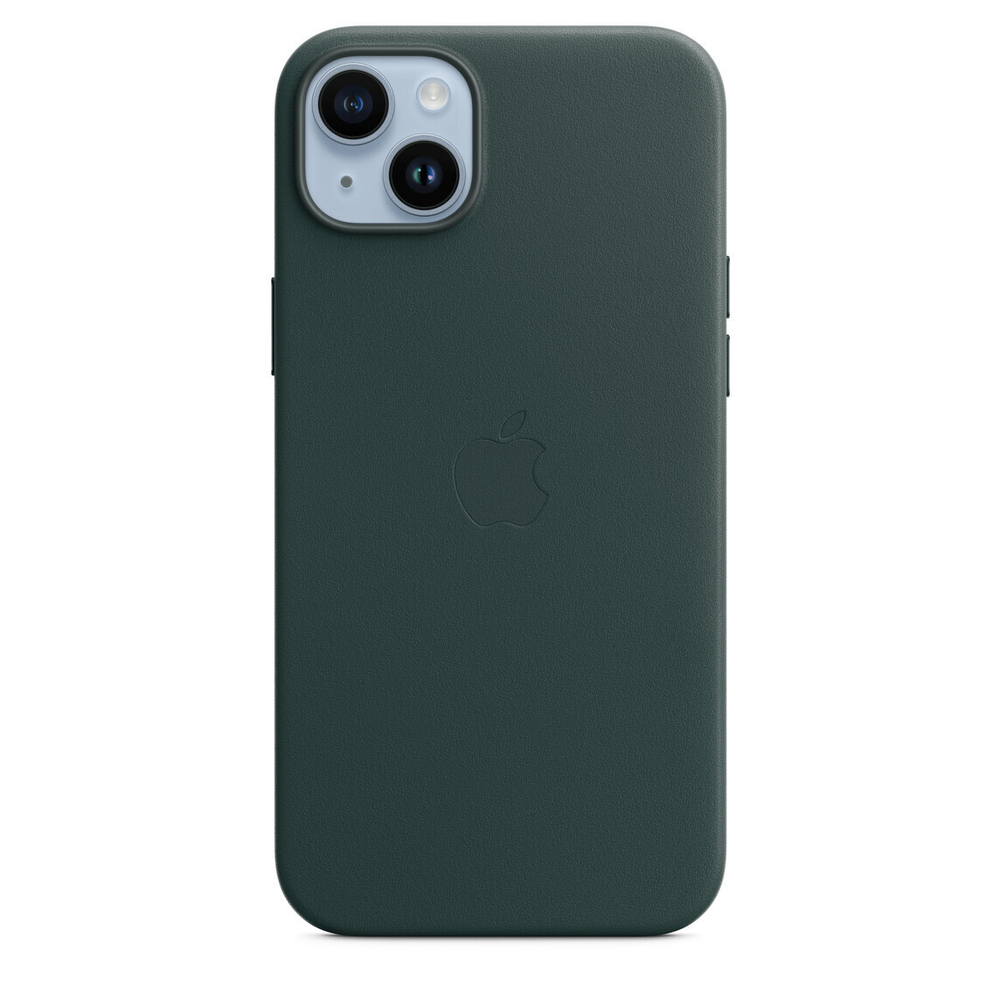 Кожаный чехол с поддержкой MagSafe Apple Leather Case для iPhone 14