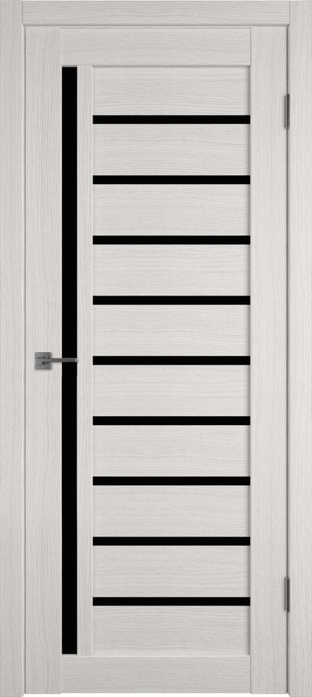 Дверь Atum 11 / Bianco / Black Gloss / Владимирские двери Дверь Atum 11 / Bianco / Black Gloss / Владимирские двери