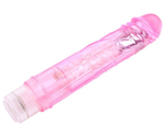 Розовый вибратор Glitters Boy - 26,5 см. (Цвет: розовый)