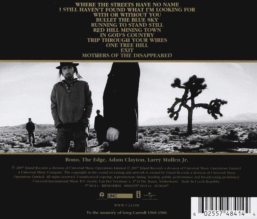 U2 / The Joshua Tree (CD)