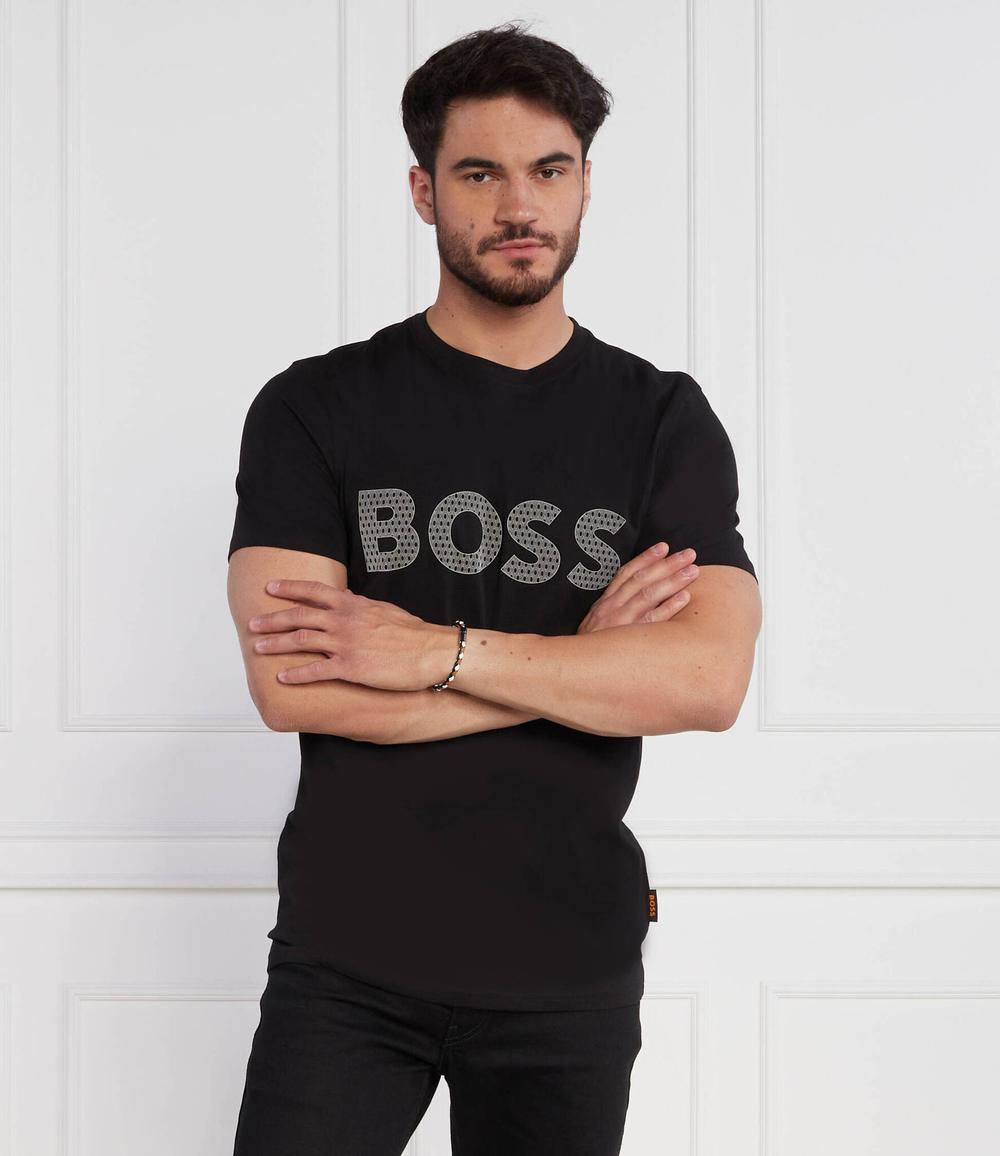 Футболка Tee BOSS ORANGE - черный(50495719)
