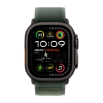 Умные часы Apple Watch Ultra 2 (2024) GPS + Cellular, 49mm, Black Titanium Case with Green Trail Loop S/M, (Зеленый)