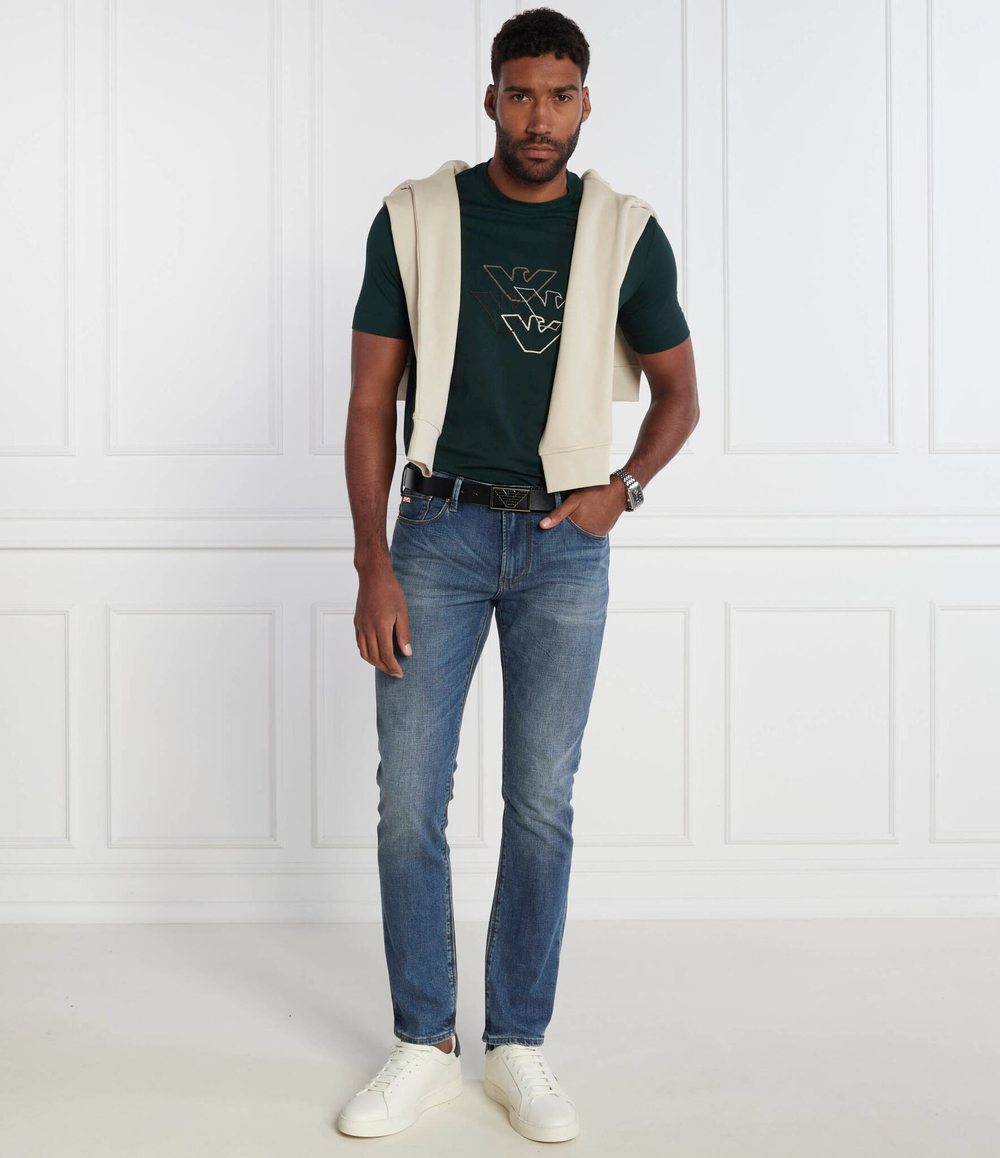 Футболка Emporio Armani - темно-зеленый(6R1T74 1JPZZ)