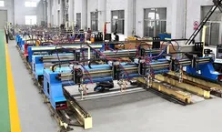 Многорезаковый станок для газовой резки с ЧПУ серии INGDZ, INTEGRAL