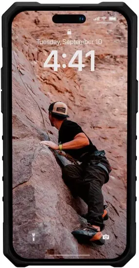 Чехол с поддержкой MAGSAFE Uag Pathfinder SE для iPhone 15 Pro 6.1", цвет темный камуфляж (Midnight Camo)