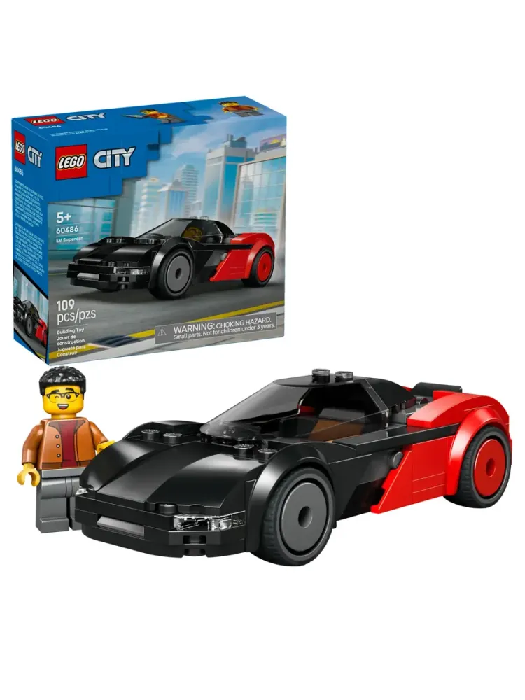 Конструктор City 60486 Суперкар EV