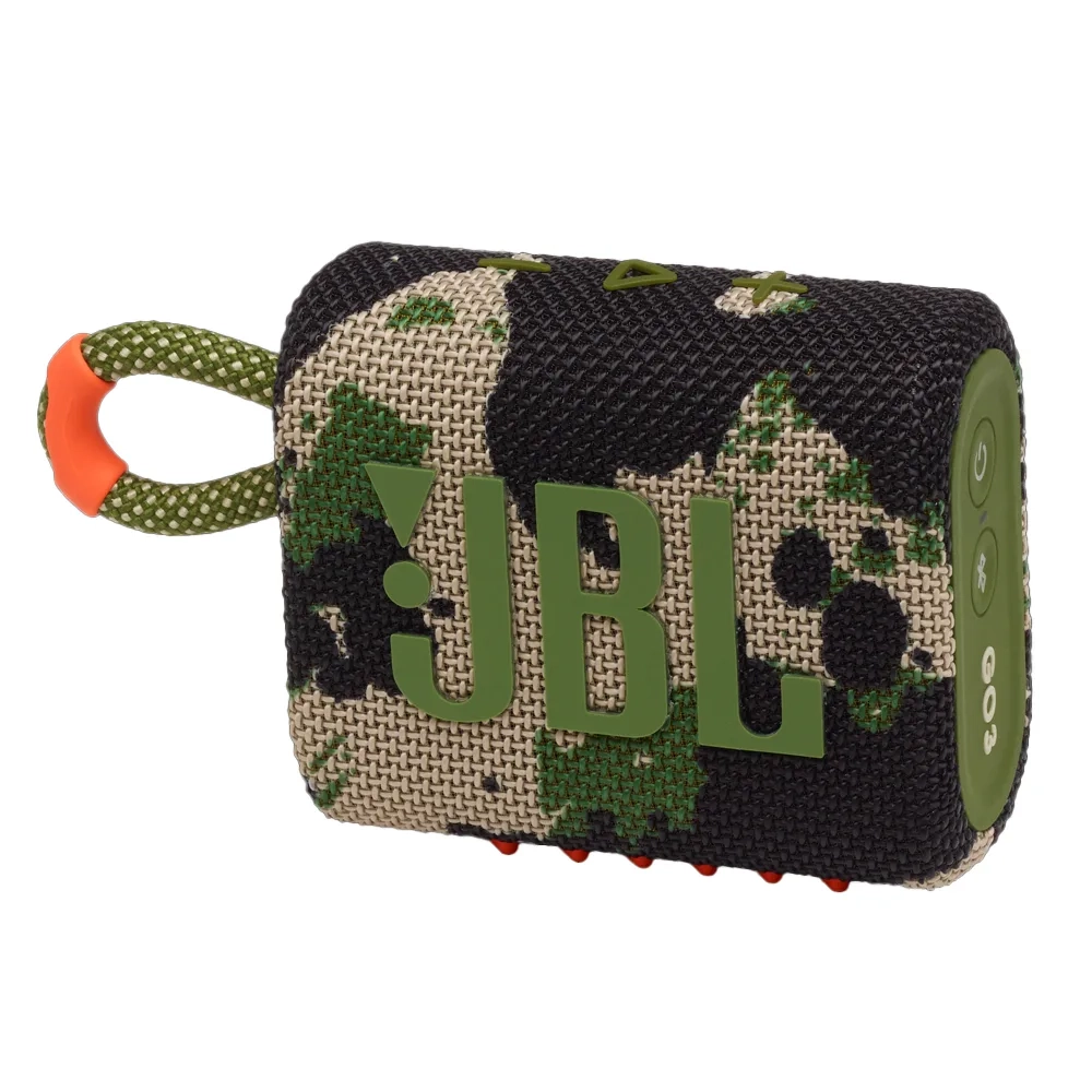 Портативная колонка JBL GO 3, Squad (Камуфляжный)