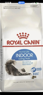 Royal Canin Indoor Long Hair корм для взрослых длинношерстных кошек 10кг