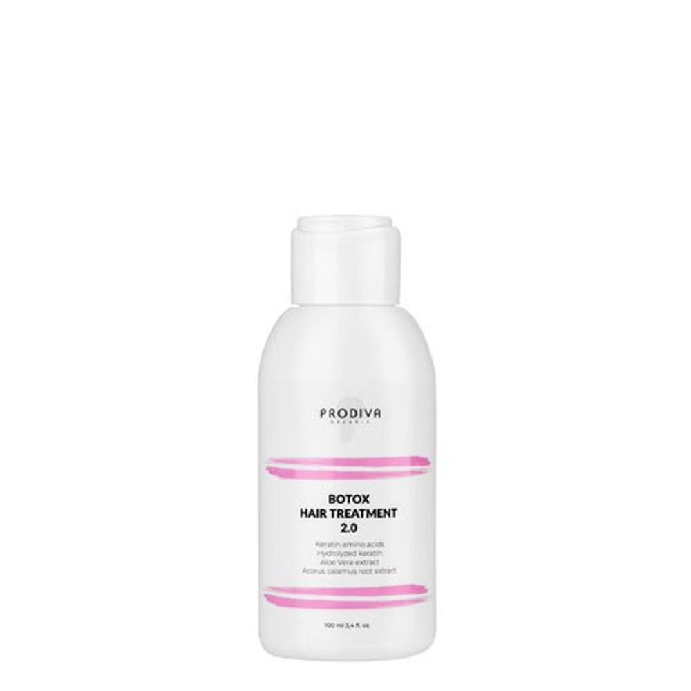 Prodiva Ботокс Botox Hair Treatment 2.0 - Глянцевый Реконструктор с выпрямляющим эффектом ПРОБНИК
